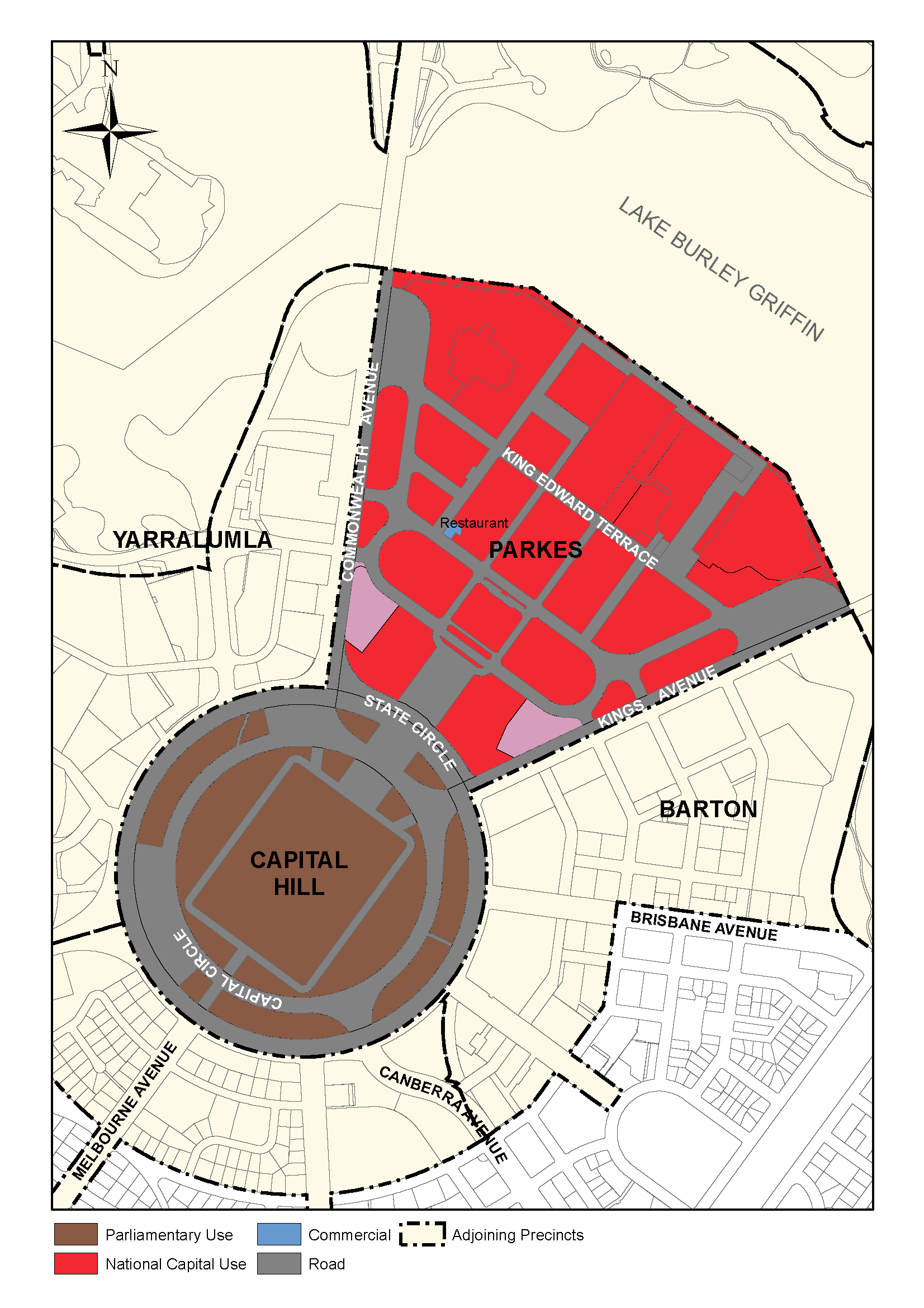 Precinct Codes  National Capital Authority