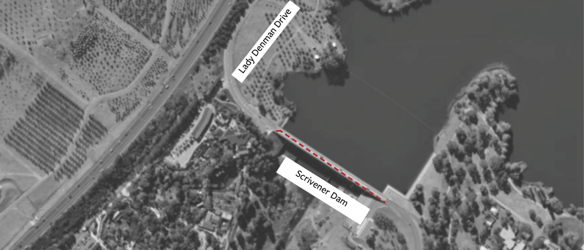 Scrivener Dam Bridge Closure