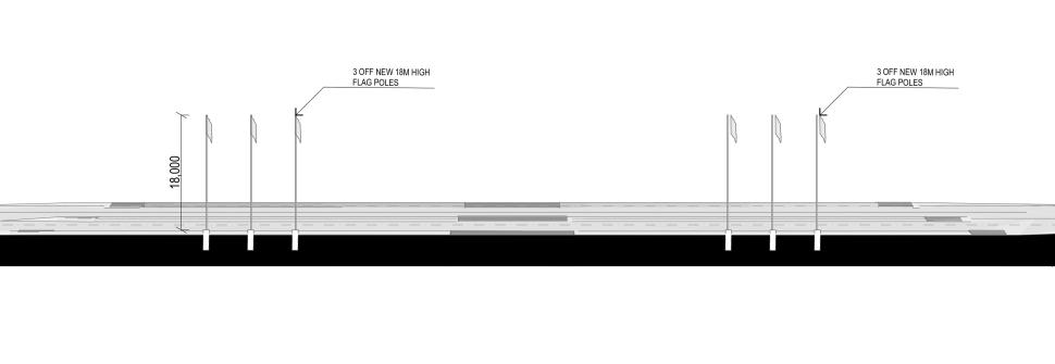 Set out plan 2, Rond Terrace