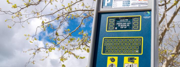 Parking machine.