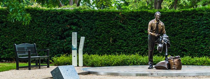 Sir John McEwen sculpture
