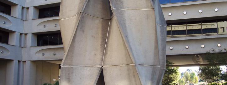 Concrete Form, Edmund Barton Building, Barton.