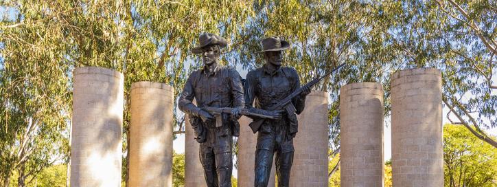 The Australian Army National Memorial, Anzac Parade, Campbell. 
