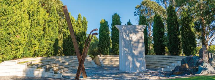 The Australian Hellenic Memorial, Anzac Parade, Campbell. 