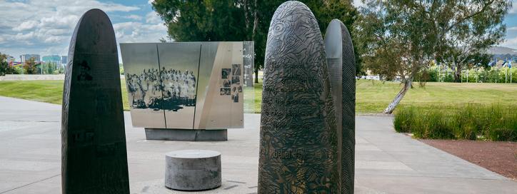 Women, Reconciliation Place, Parkes.
