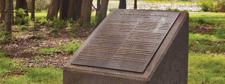 Site of Murray's Bakery, Commonwealth Park, Parkes.