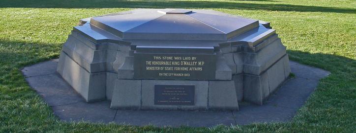 Commencement Column Foundation Stone, Parkes.
