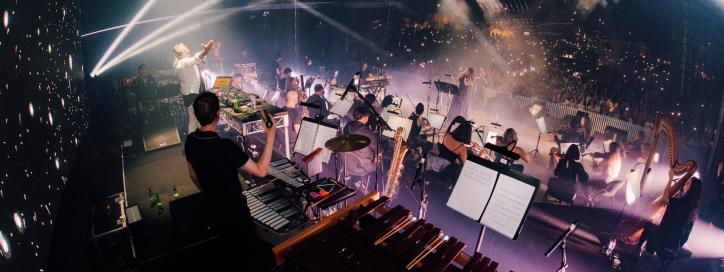 Orchestrated music in the classical ministry of sound style
