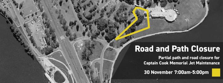 Map of Barrine Drive Temporary Closure