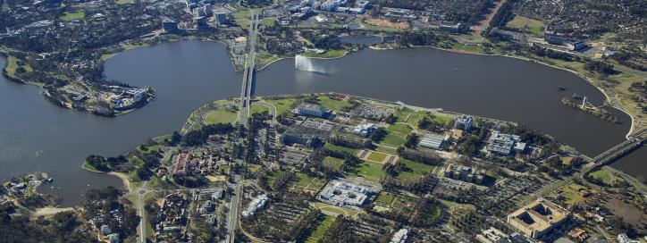 Aerial Canberra