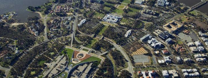 Aerial Canberra