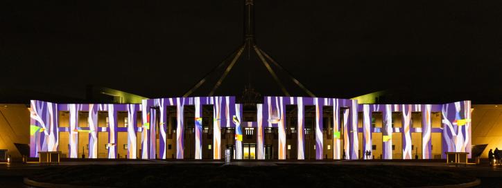 Enlighten at Parliament House