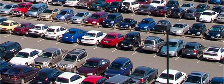Parking - cars parked in a car park