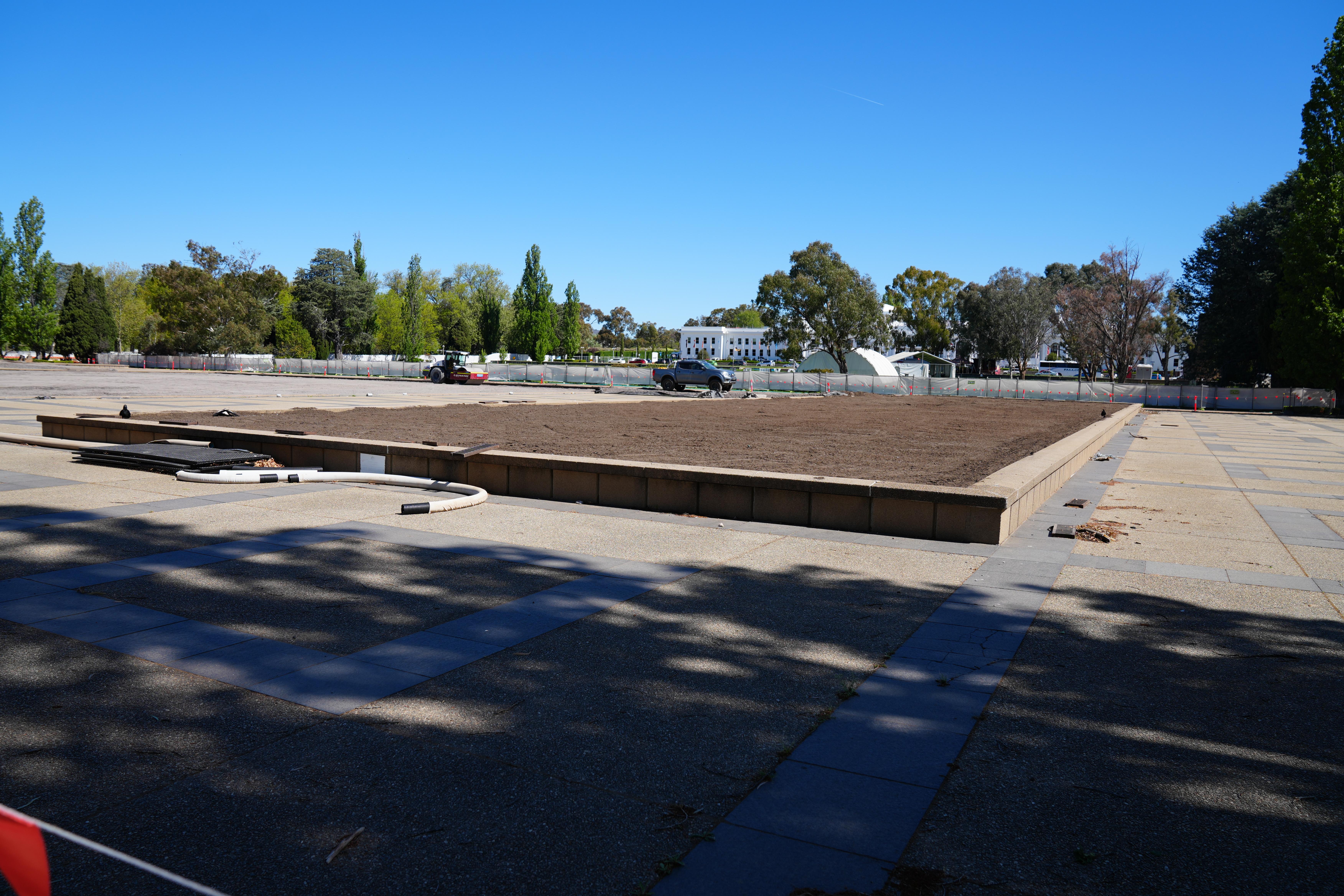 Federation Centenary Fountain works - 12