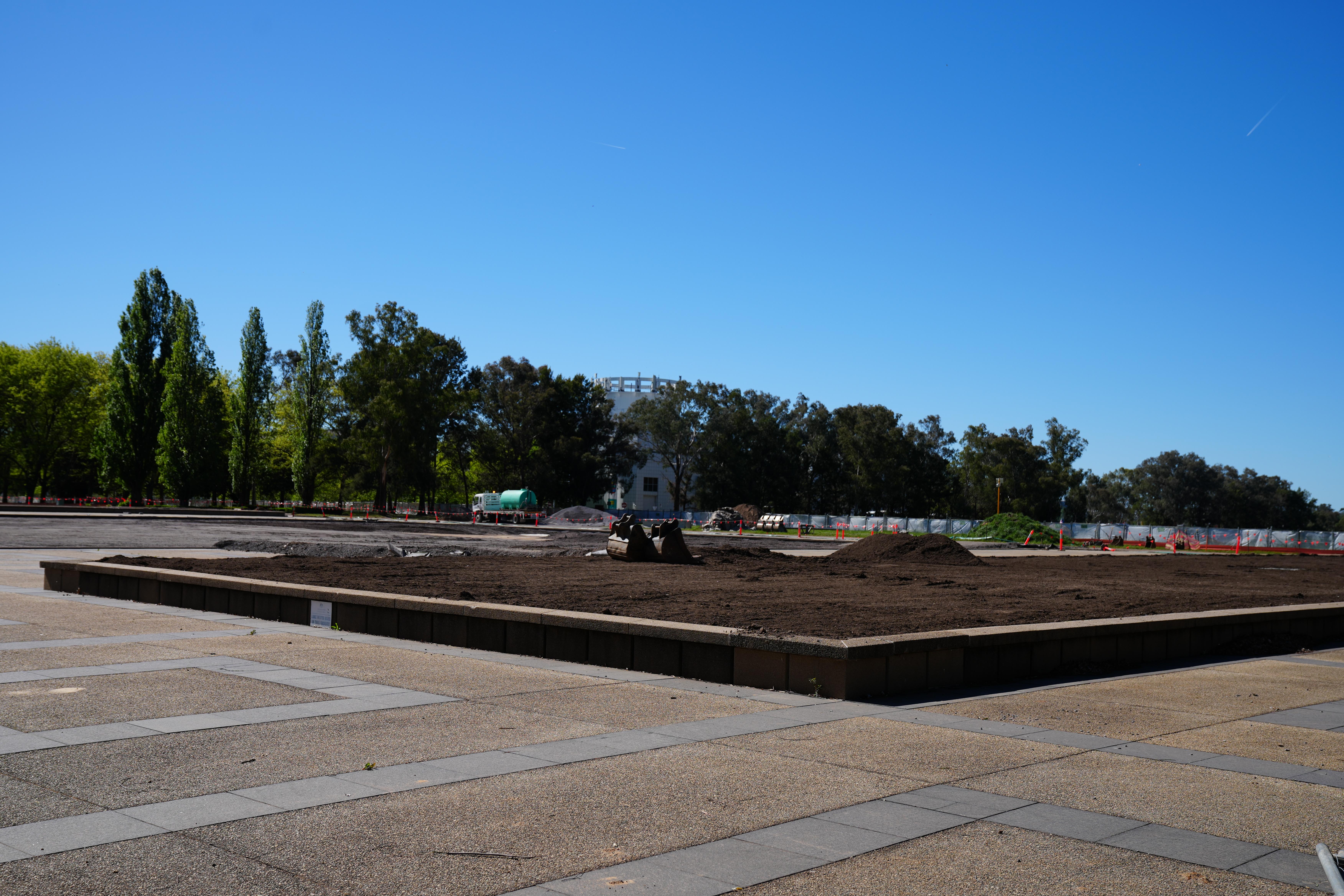 Federation Centenary Fountain works - 10