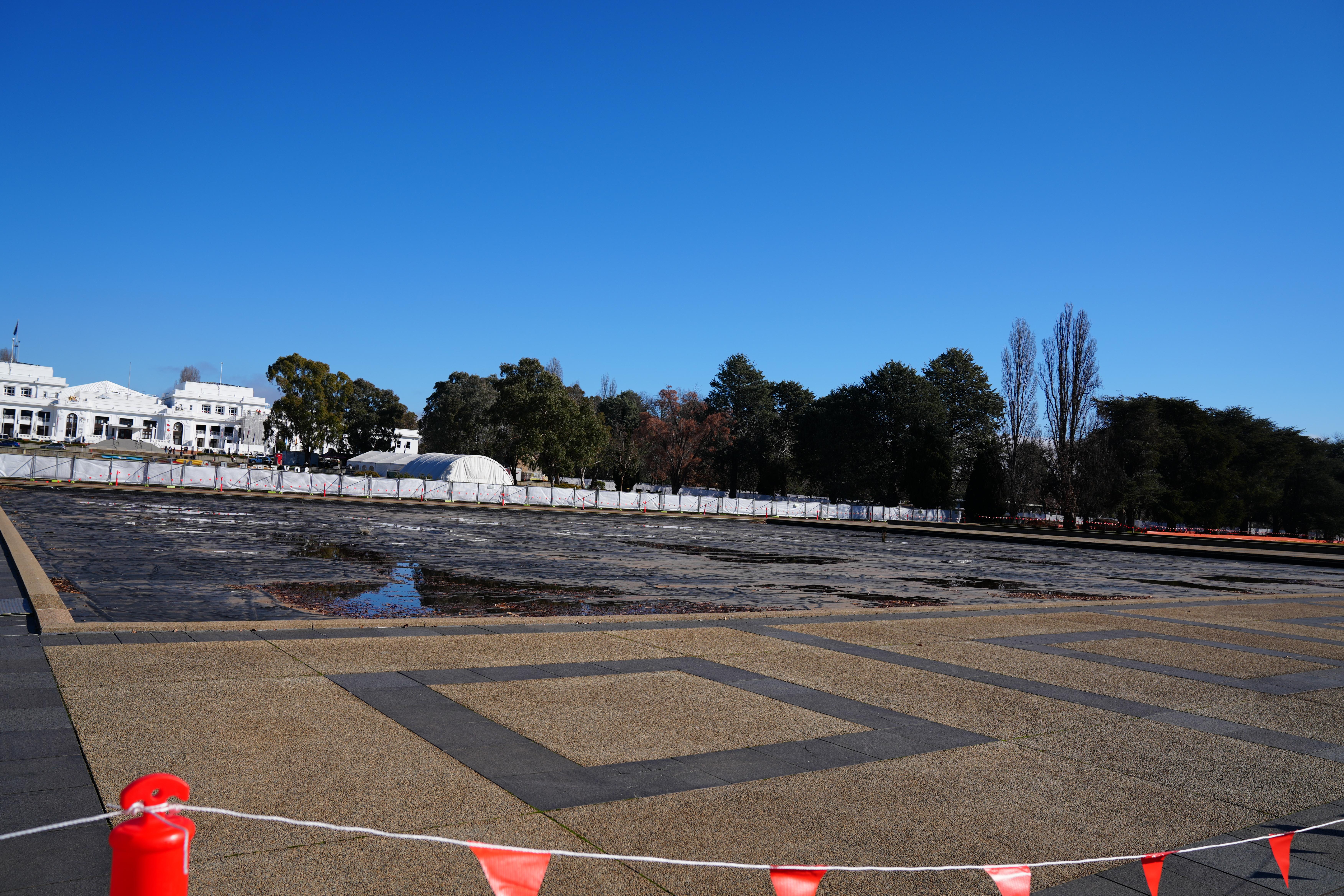 Federation Centenary Fountains works - 8
