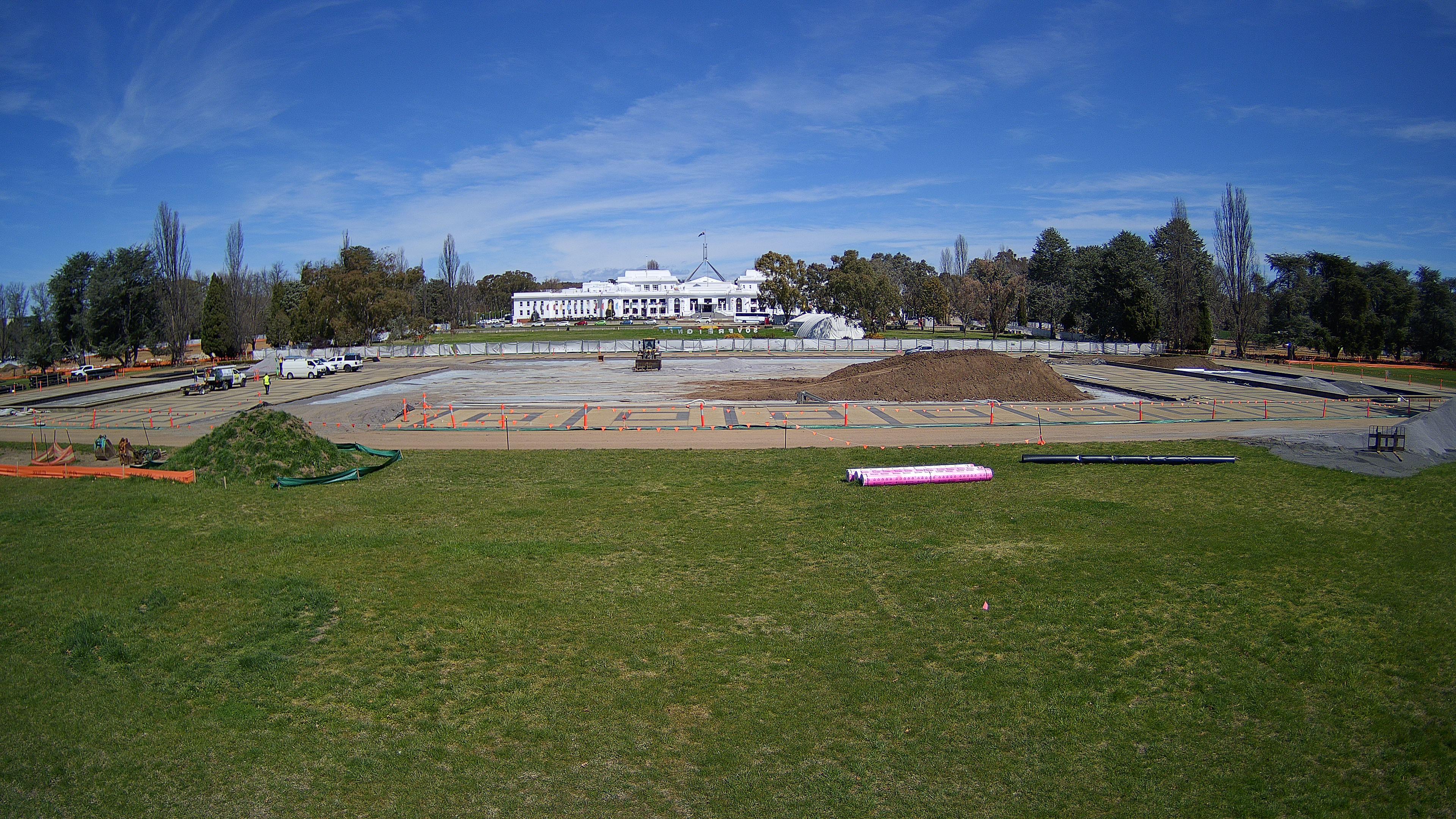 Federation Centenary Fountains works - 3