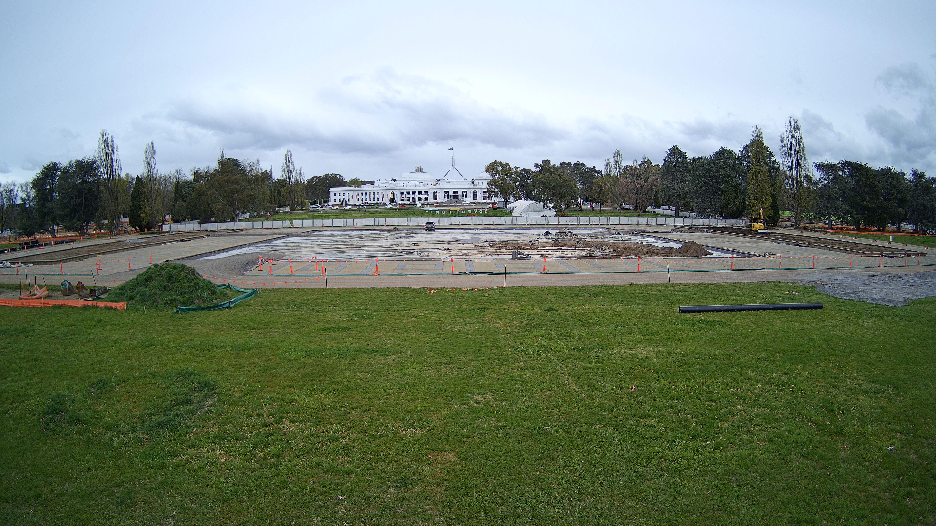 Federation Centenary Fountains works - 2