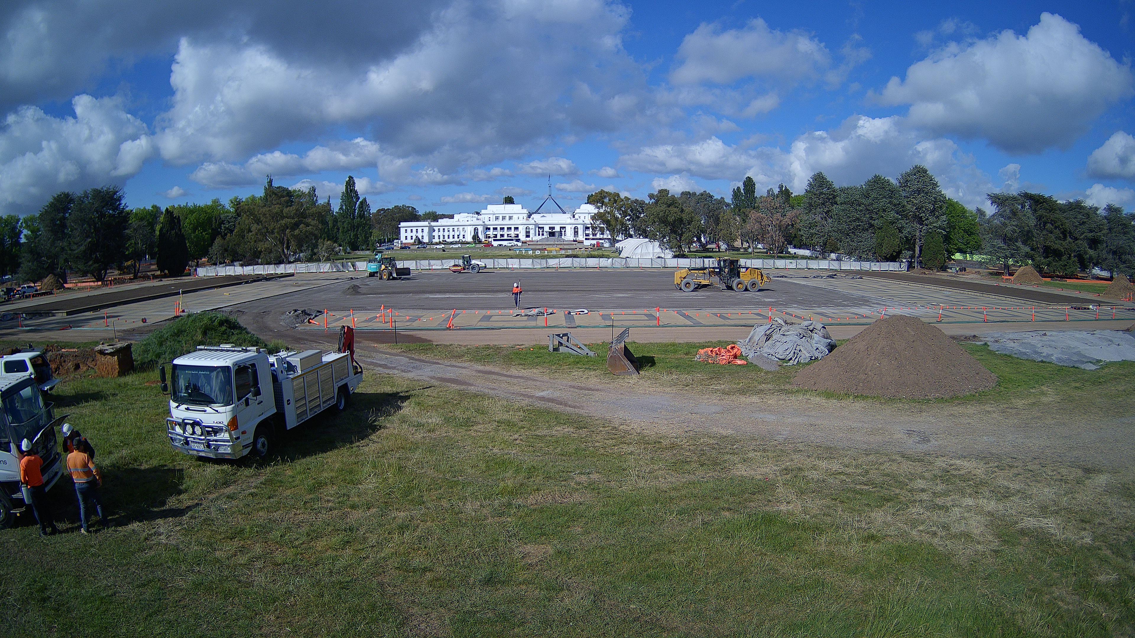 Federation Centenary Fountains works - 6