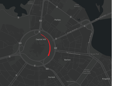 Capital Circle Road Closure