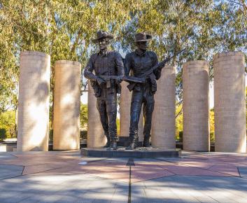 The Australian Army National Memorial, Anzac Parade, Campbell. 