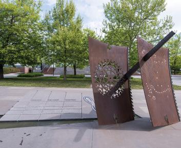 Methalu Tharri (Smooth sailing), Reconciliation Place, Parkes.