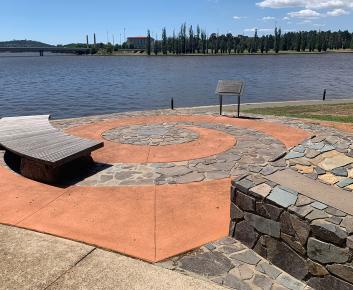 Royal Canberra Hospital Memorial, Acton Peninsula.