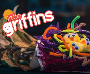 photo of small colourful baby birds created from craft materials