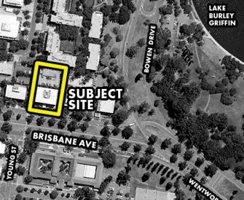 Aerial view of block 23 section 6 Barton