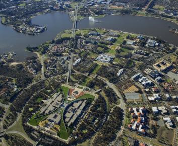 Aerial Canberra