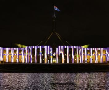 Enlighten at Parliament House
