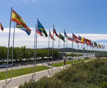 NCA_International Flag Display