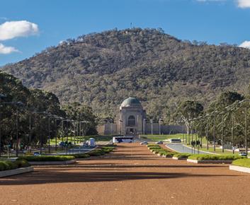 Australian War Memorial and Anzac Parade 