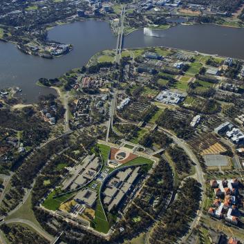 Aerial Canberra